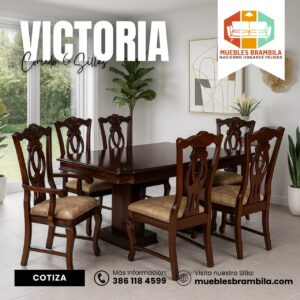 COMEDOR MADERA VICTORIA