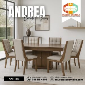 COMEDOR MADERA ANDREA
