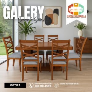 COMEDOR MADERA GALERY