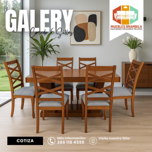 COMEDOR MADERA GALERY