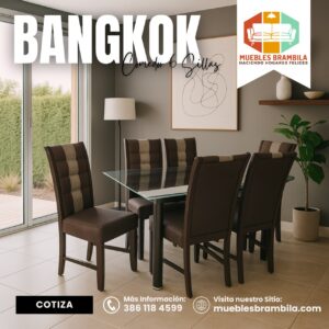 MESA DE CRISTAL BANGKOK