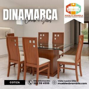 MESA DE CRISTAL DINAMARCA