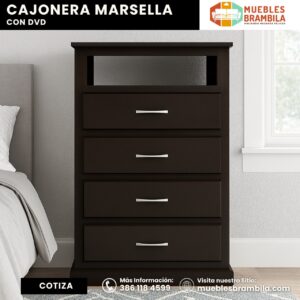 COMODA MARSELLA CON DVD