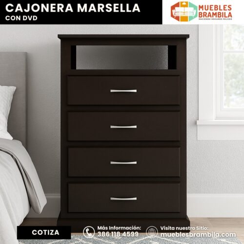COMODA MARSELLA CON DVD