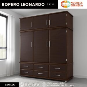 ROPERO LEONARDO 3 PZ