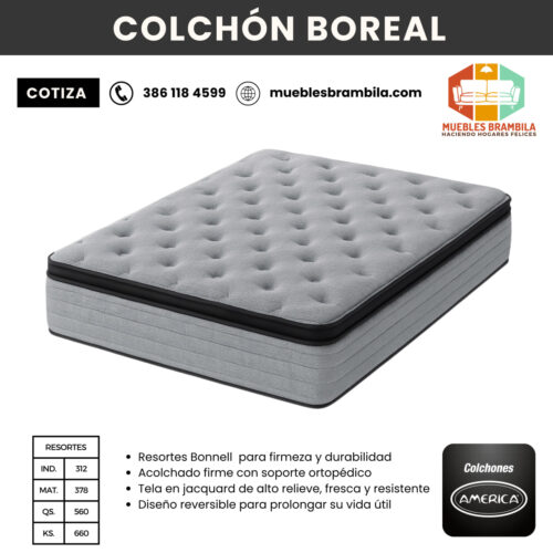 COLCHON AMERICA BOREAL