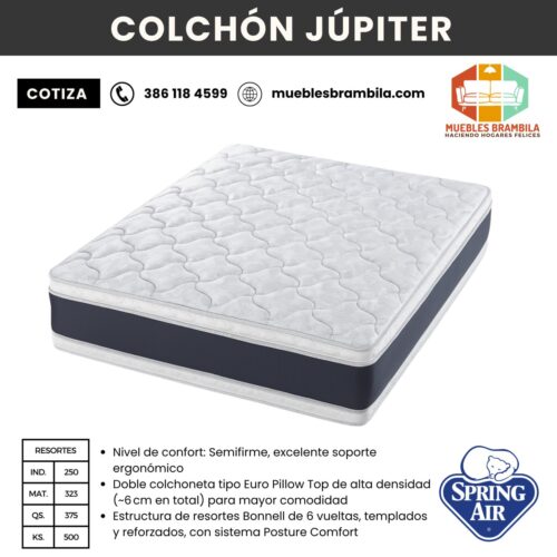 COLCHON JUPITER SPRING AIR