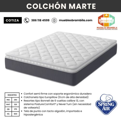 COLCHON MARTE SPRING AIR
