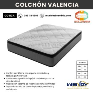 COLCHON WENDY VALENCIA