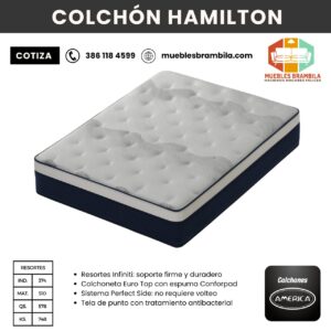 COLCHON AMERICA HAMILTON