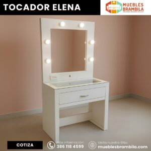 TOCADOR ELENA CON LUCES