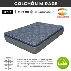 COLCHON LESTER MIRAGE PLUS