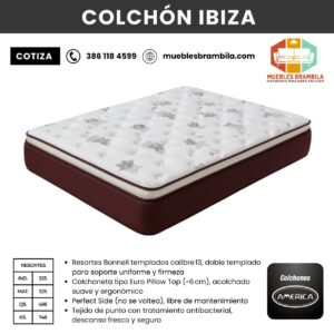 COLCHON AMERICA IBIZA