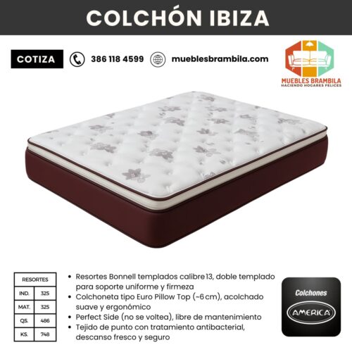 COLCHON AMERICA IBIZA